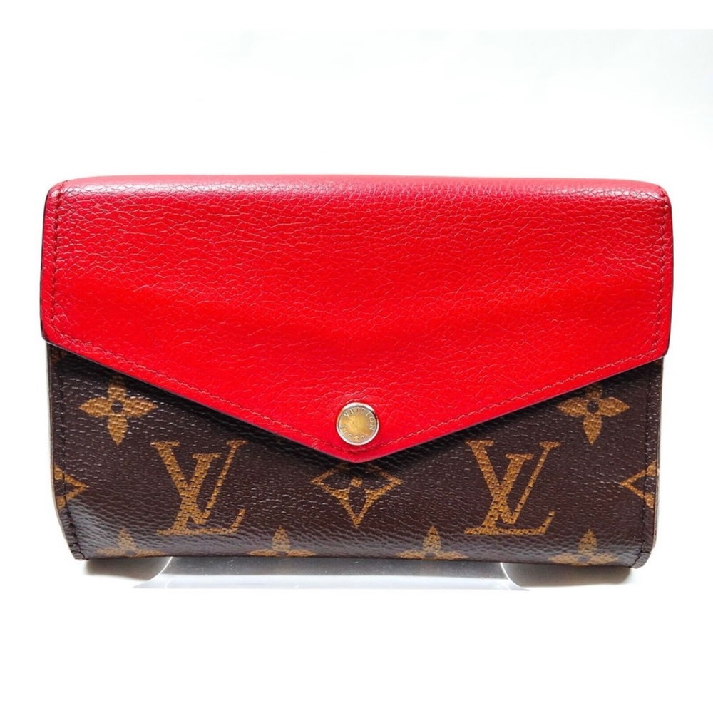 Louis Vuitton Cerise Monogram Canvas Pallas Compact Wallet